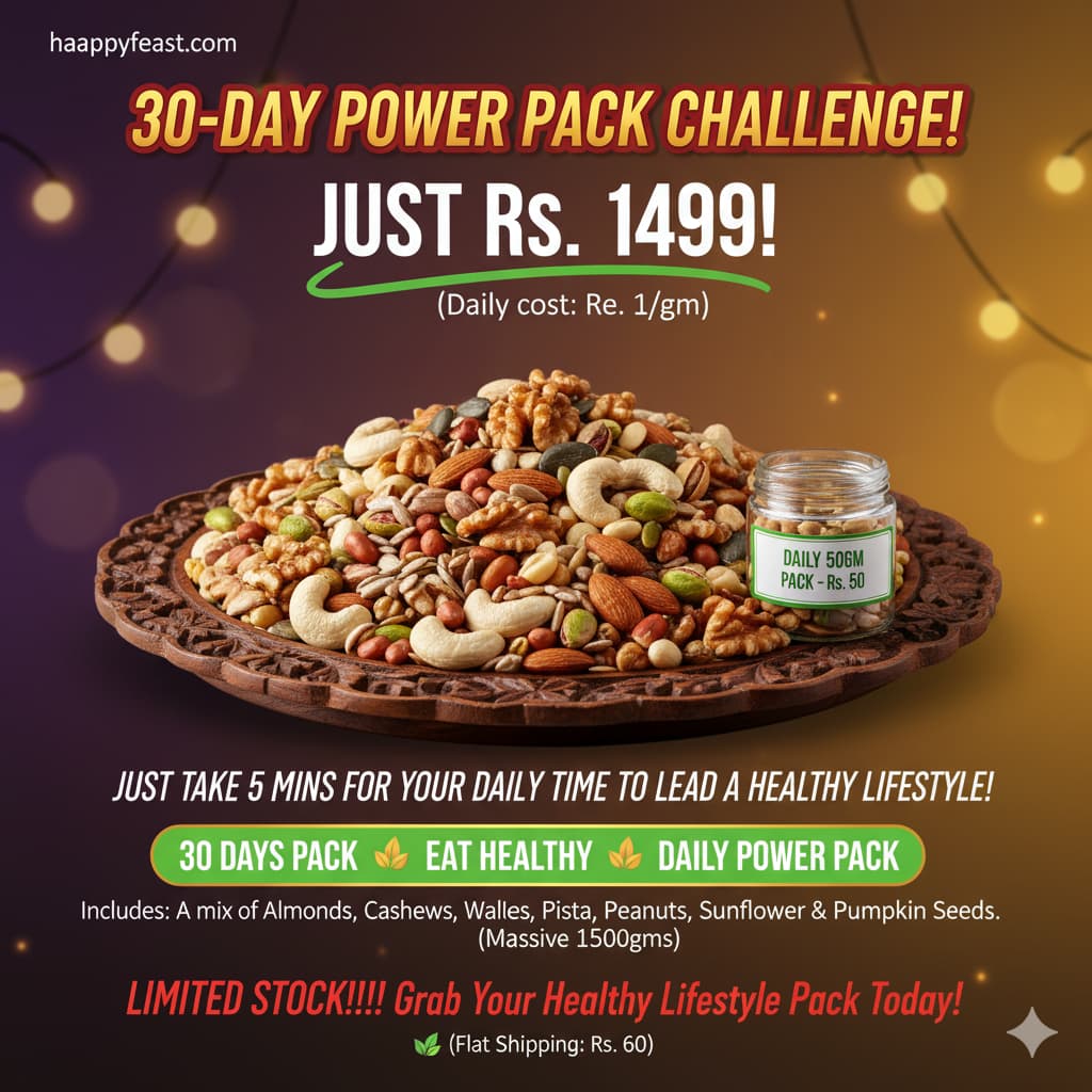 Haappy Feast 30 days Combo (Pack Of 30) - (Join the 30-Day Challenge) - Image 3